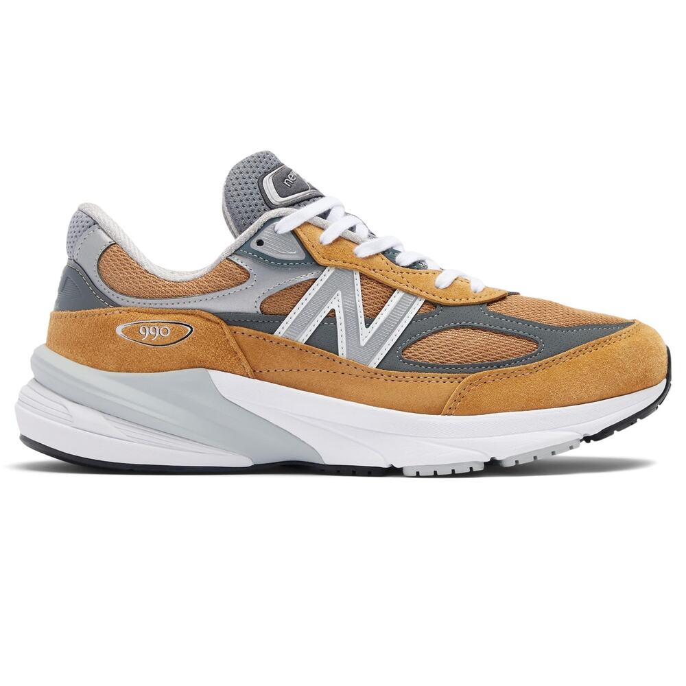NWT New Balance 990 V6 Made in USA Workwear Grey 12/13.5